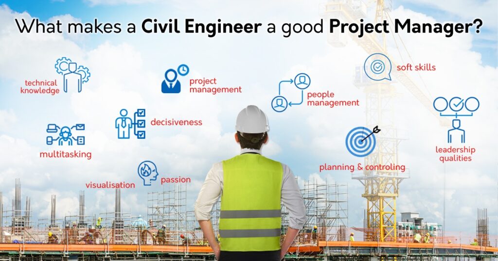 what makes a civil engineer a good project manager
