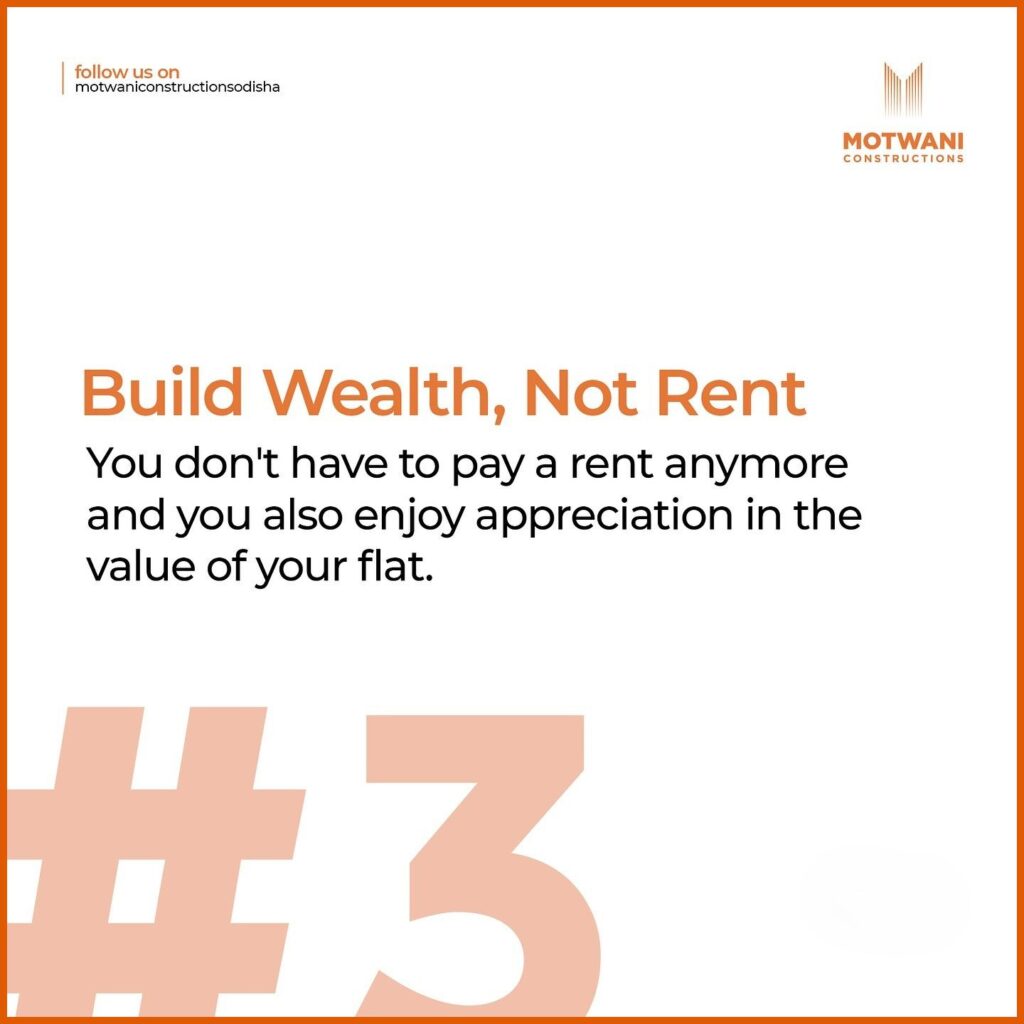 No Rent plus Property Appreciation