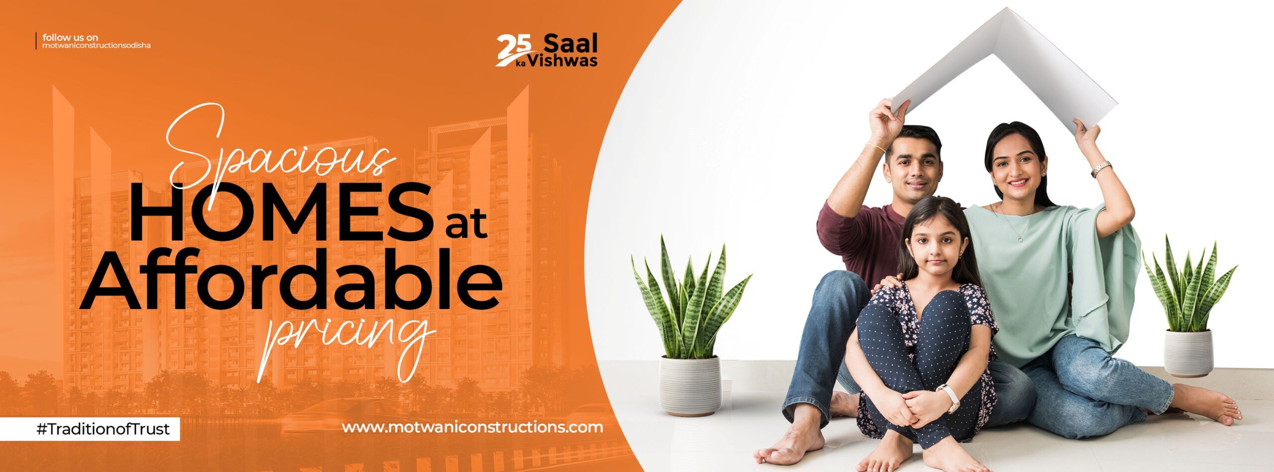 Spacious 3 BHK apartments in Bhubaneswar