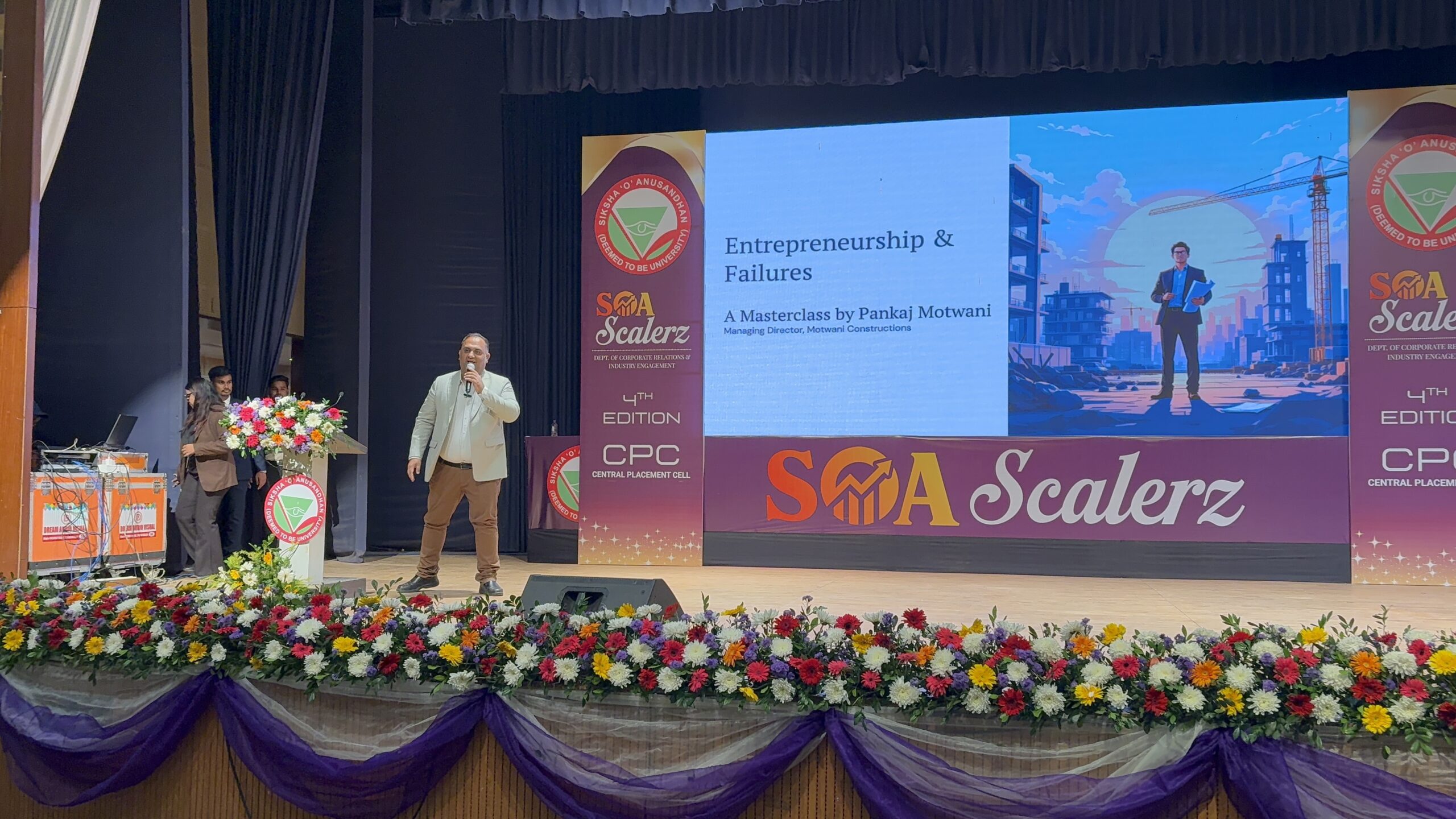 Entrepreneurial Lessons from Failure by Pankaj Motwani at SOA